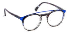 J.F. Rey® JF1480 JFR JF1480 0729 48 - 0729 Gray/Blue Eyeglasses
