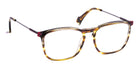 J.F. Rey® JF1481 JFR JF1481 9030 55 - 9030 Demi/Brushed Red Eyeglasses