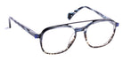 J.F. Rey® JF1482 JFR JF1482 2129 51 - 2129 Blue/Antic Brushed Blue Eyeglasses