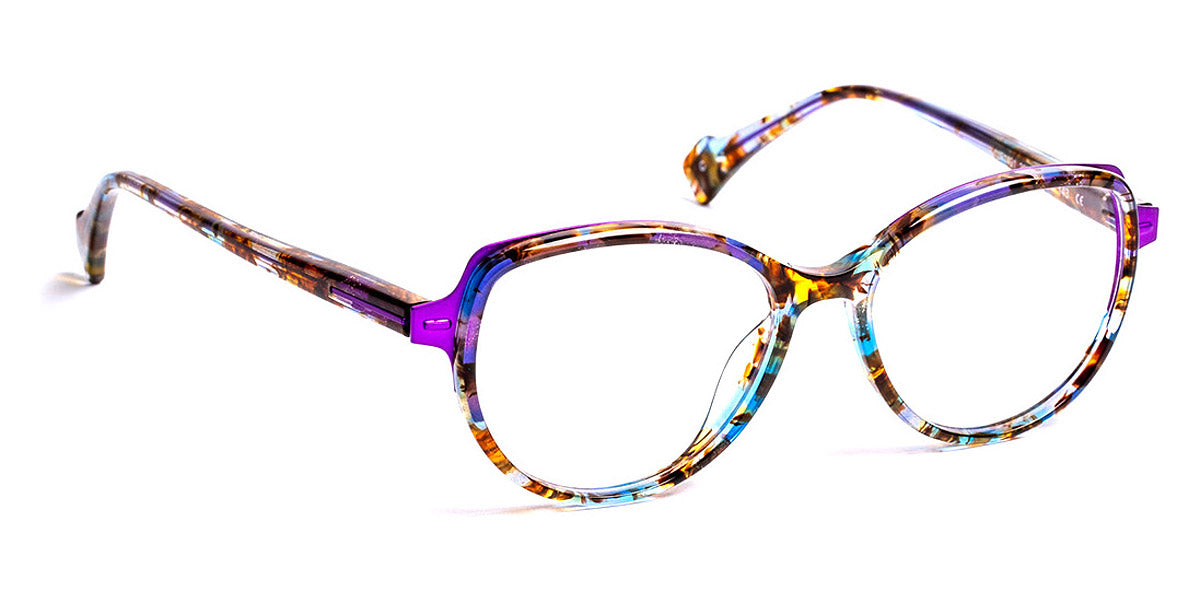 J.F. Rey® JF1491 JFR JF1491 2575 50 - 2575 Blue/Demi/Purple Eyeglasses