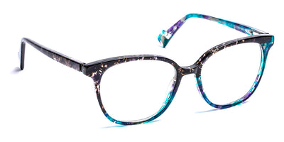 J.F. Rey® JF1494 JFR JF1494 0525 52 - 0525 Black/Blue/Purple Lace Eyeglasses