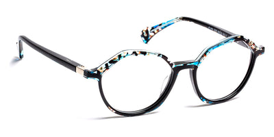 J.F. Rey® JF1496 JFR JF1496 2590 50 - 2590 Flower Blue/Black Eyeglasses