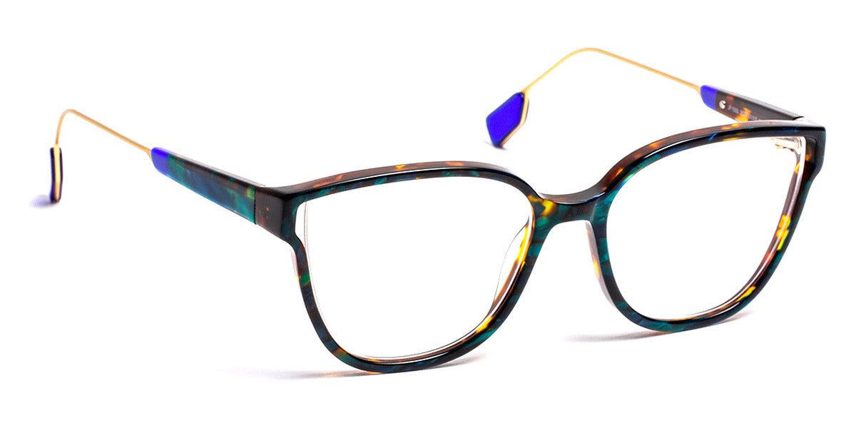 J.F. Rey® JF1500 JFR JF1500 2575 51 - 2575 Demi Turquoise/Blue Eyeglasses