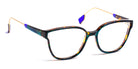 J.F. Rey® JF1500 JFR JF1500 2575 51 - 2575 Demi Turquoise/Blue Eyeglasses