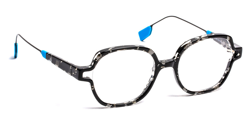 J.F. Rey® JF1501 JFR JF1501 0520 50 - 0520 Nice Black/Blue Eyeglasses