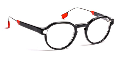 J.F. Rey® JF1505 JFR JF1505 0030 47 - 0030 Black/Red Eyeglasses