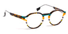J.F. Rey® JF1505 JFR JF1505 9025 47 - 9025 Demi/Yellow/Black Eyeglasses