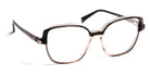 J.F. Rey® JF1510 JFR JF1510 0580 54 - 0580 Beautiful Black/Crystal Pink Eyeglasses
