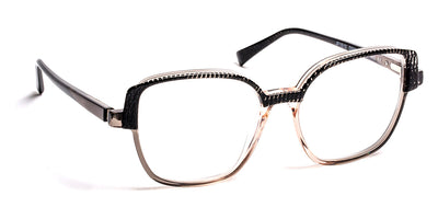 J.F. Rey® JF1510 JFR JF1510 0580 54 - 0580 Beautiful Black/Crystal Pink Eyeglasses