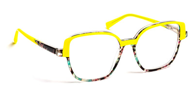 J.F. Rey® JF1510 JFR JF1510 4550 54 - 4550 Green/Fluo Yellow Eyeglasses