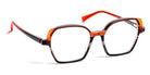 J.F. Rey® JF1511 JFR JF1511 0030 52 - 0030 Beautiful Black/Red Eyeglasses