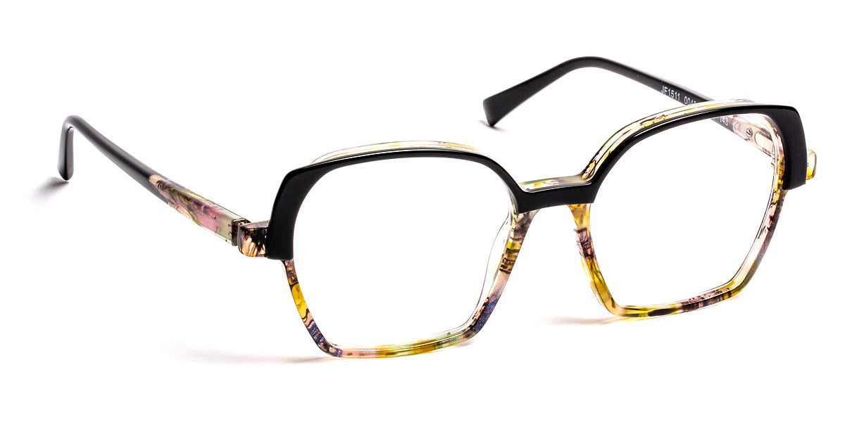J.F. Rey® JF1511 JFR JF1511 0040 52 - 0040 Noir/Garden Green Eyeglasses