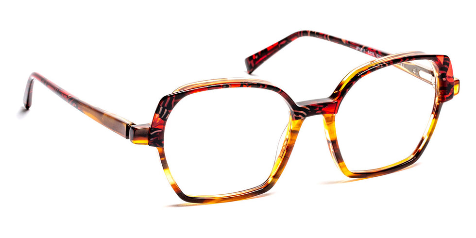 J.F. Rey® JF1511 JFR JF1511 9435 52 - 9435 Demi/Burgundy Eyeglasses