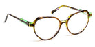 J.F. Rey® JF1513 JFR JF1513 9040 53 - 9040 Brown/Light Green Eyeglasses
