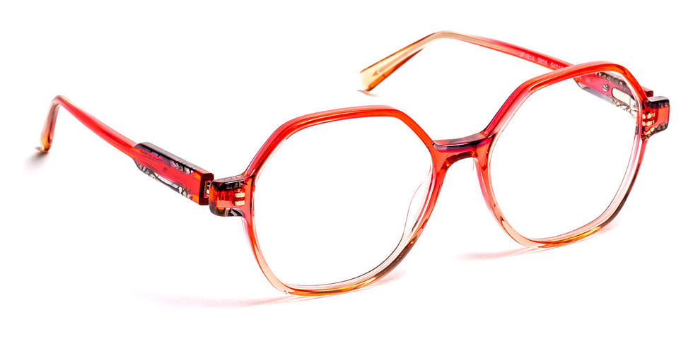J.F. Rey® JF1514 JFR JF1514 3805 54 - 3805 Red/Caviar Eyeglasses