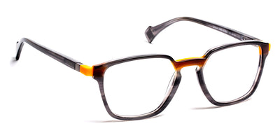 J.F. Rey® JF1515 JFR JF1515 0560 51 - 0560 Caviar/Orange Eyeglasses