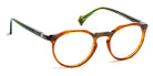 J.F. Rey® JF1517 JFR JF1517 9545 49 - 9545 Stripes Brown/Green Eyeglasses
