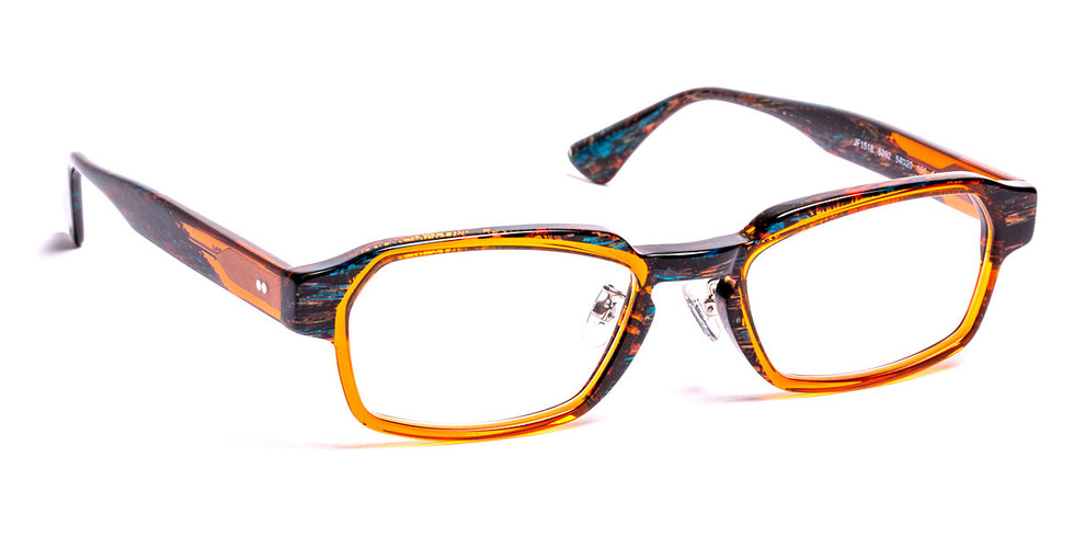 J.F. Rey® JF1518 JFR JF1518 6092 54 - 6092 Tissue Brown/Orange Eyeglasses