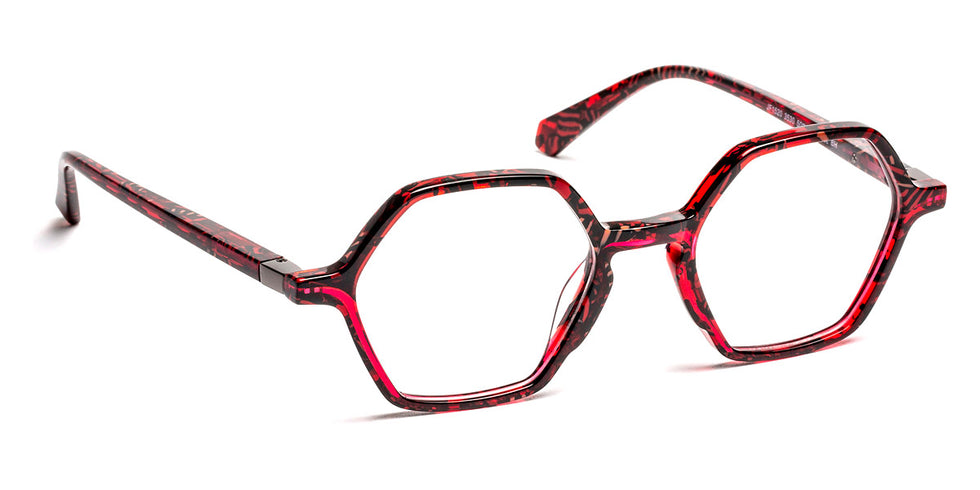 J.F. Rey® JF1520 JFR JF1520 3530 50 - 3530 Red Garden/Red Eyeglasses