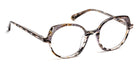 J.F. Rey® JF1522 JFR JF1522 0510 50 - 0510 Gray Garden/White Pearl Eyeglasses