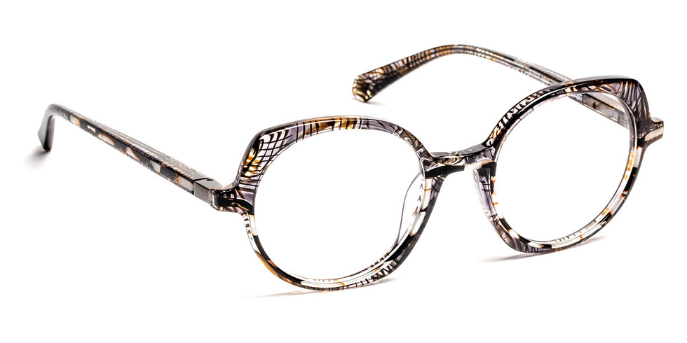 J.F. Rey® JF1522 JFR JF1522 0510 50 - 0510 Gray Garden/White Pearl Eyeglasses