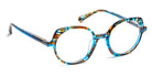 J.F. Rey® JF1522 JFR JF1522 2590 50 - 2590 Blue and Brown Transparent Eyeglasses