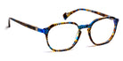 J.F. Rey® JF1525 JFR JF1525 2525 51 - 2525 Blue Check/Blue Eyeglasses