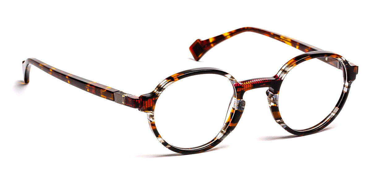 J.F. Rey® JF1527 JFR JF1527 0935 46 - 0935 Demi Gray/Burgundy Eyeglasses