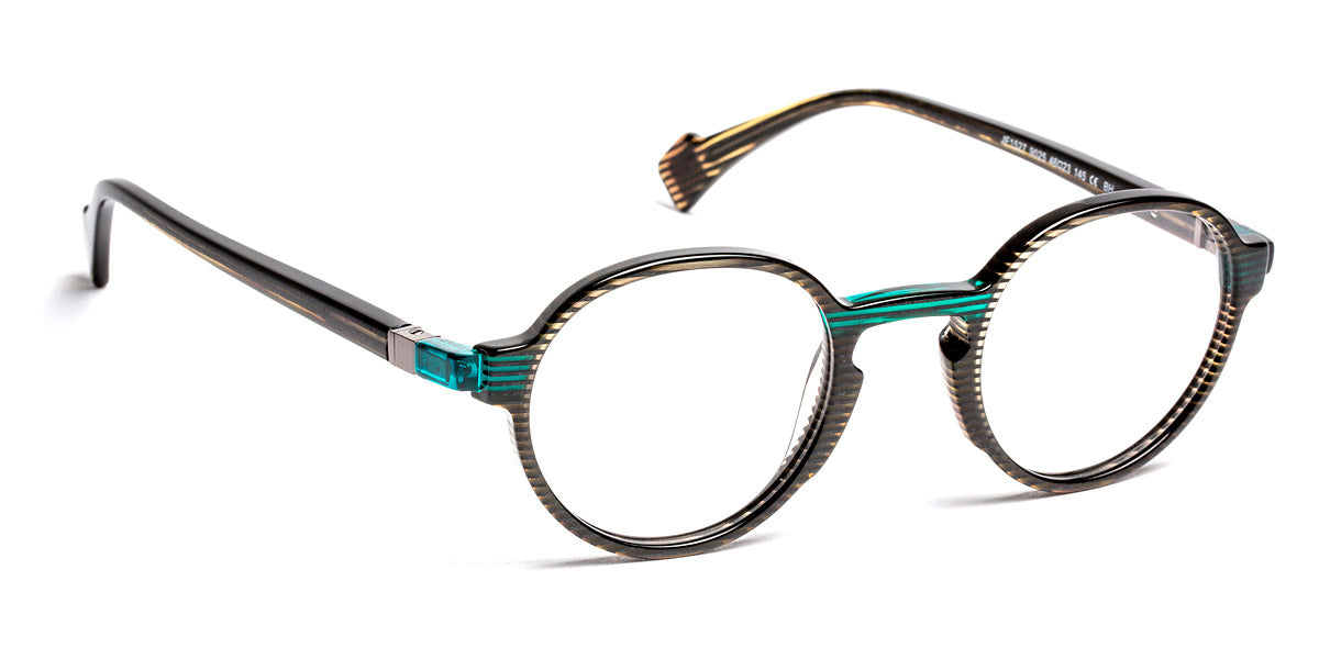 J.F. Rey® JF1527 JFR JF1527 9025 46 - 9025 Stripes Brown/Green Eyeglasses