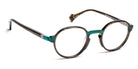 J.F. Rey® JF1527 JFR JF1527 9025 46 - 9025 Stripes Brown/Green Eyeglasses