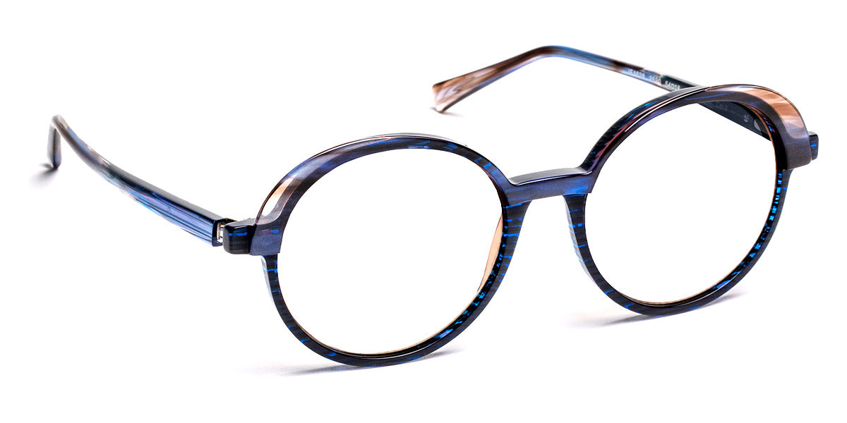 J.F. Rey® JF1528 JFR JF1528 2520 54 - 2520 Strips Blue/Brown Eyeglasses