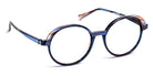 J.F. Rey® JF1528 JFR JF1528 2520 54 - 2520 Strips Blue/Brown Eyeglasses