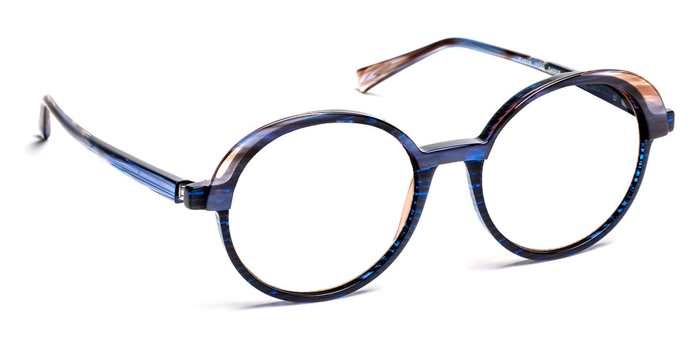 J.F. Rey® JF1528 JFR JF1528 2520 54 - 2520 Strips Blue/Brown Eyeglasses