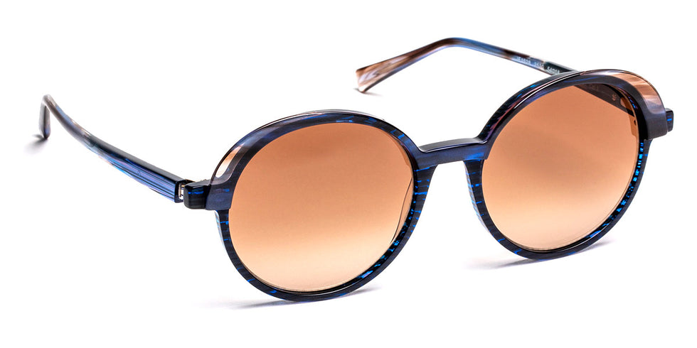 J.F. Rey® JF1528 Sun JFR JF1528 Sun 2520SOL 54 - 2520SOL Strips Blue/Brown Sunglasses