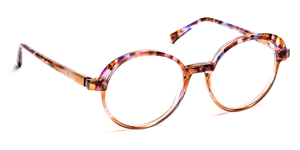 J.F. Rey® JF1528 JFR JF1528 8075 54 - 8075 Pink/Demi Purple Eyeglasses