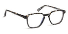 J.F. Rey® JF1531 JFR JF1531 9900 51 - 9900 Demi/Black and Crystal Striped Eyeglasses