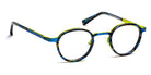 J.F. Rey® JF2677 JFR JF2677 2120 43 - 2120 Demi Blue/Strong Blue Eyeglasses