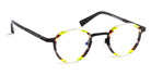 J.F. Rey® JF2677 JFR JF2677 4500 43 - 4500 Stripes Green/Black Eyeglasses