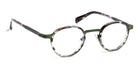 J.F. Rey® JF2677 JFR JF2677 9040 43 - 9040 Gradient Demi/Green Eyeglasses