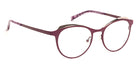 J.F. Rey® JF2757 JFR JF2757 7540 48 - 7540 Purple/Lime Eyeglasses