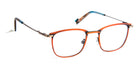 J.F. Rey® JF2760 JFR JF2760 6005 49 - 6005 Old Copper/Old Silver Eyeglasses