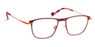 J.F. Rey® JF2761 JFR JF2761 7360 51 - 7360 Garnet/Orange Eyeglasses