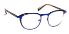 J.F. Rey® JF2771 JFR JF2771 2505 49 - 2505 Navy/Gunmetal Eyeglasses
