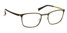 J.F. Rey® JF2774 JFR JF2774 4841 53 - 4841 Green Loden/Iceberg Inside Eyeglasses