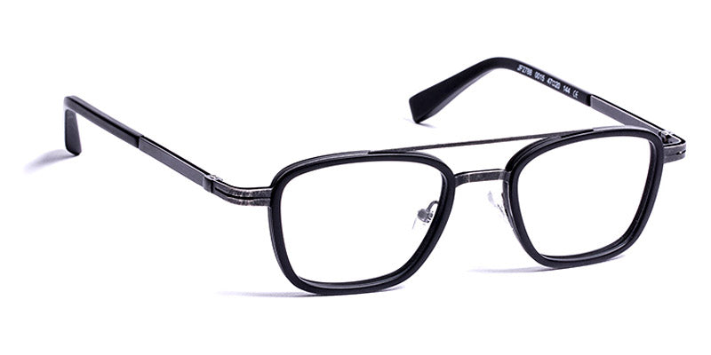 J.F. Rey® JF2788 JFR JF2788 0015 47 - 0015 Matte Black/Antic Silver Eyeglasses