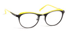 J.F. Rey® JF2790 JFR JF2790 1550 50 - 1550 Brushed Silver/Yellow Eyeglasses