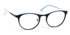 J.F. Rey® JF2790 JFR JF2790 2520 50 - 2520 Brushed Blue/Light Blue Eyeglasses