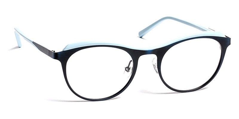 J.F. Rey® JF2790 JFR JF2790 2520 50 - 2520 Brushed Blue/Light Blue Eyeglasses