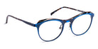 J.F. Rey® JF2790 JFR JF2790 2590 50 - 2590 Brushed Blue/Demi Eyeglasses