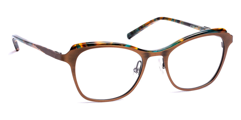 J.F. Rey® JF2792 JFR JF2792 9025 50 - 9025 Brushed Brown/Demi Eyeglasses